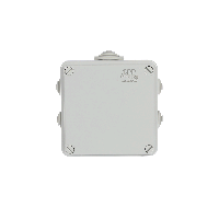 Puszka LUCA 153x110x66mm z przykręcaną pokrywą, IP55, RAL 7035 szara, 1SL0852A00 | 1SL0852A00 ABB