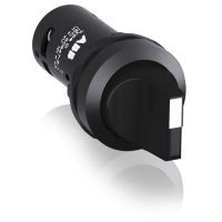 Przełącznik obrotowy 2-pozycyjny, 2NC C2SS2-10B-02, czarny | 1SFA619201R1056 ABB
