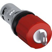 Przycisk bezpieczeństwa kluczykowy czerwony 1NO1NC CE3K1-10R-11 | 1SFA619502R1071 ABB
