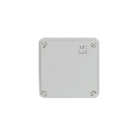 Puszka LUCA 100x100x50mm z przykręcaną pokrywą, IP55, RAL 7035 szara, 1SL0846A00 | 1SL0846A00 ABB