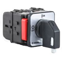 Łącznik 0-1 32A 3P sreb./czar. Małe bez blok. TABLICOWY IP54 | ML032.3-TB/RG PCE
