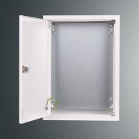 Rozdzielnica n/t z płytą montaż. RZ 3NN z płytą 392x288x175; IP30; RAL 9003 | RZ 3NN z płytą Kubiak