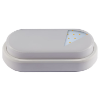 Oprawa plafon LED LUCY-O White 12W 850lm 4000K IP54 NW biały owalny | GXLS233 Grelux