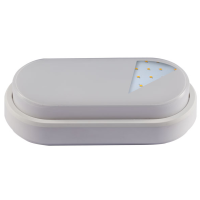 Oprawa plafon LED LUCY-O White 8W 700lm 4000K IP54 NW biały owalny | GXLS231 Grelux
