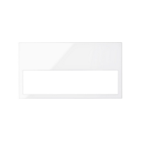 Ramka minimal 2-krotna biały Simon 100 | 10001620-130 Kontakt Simon