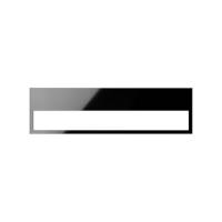 Ramka minimal 4-krotna czarny Simon 100 | 10001640-138 Kontakt Simon