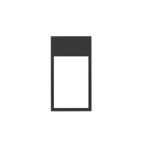 Ramka minimal pionowa 2-krotna, 3x1/2 czarny mat Simon 100 | 10002621-238 Kontakt Simon