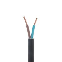 Przewód mieszkaniowy H03VV-F (OMY) 2x0,5 300/300V czarny KRĄŻEK | G-119199 TF Kable