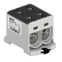 Zacisk uniwersalny, złączka OTL150-2 czarna 2xAl/Cu 25-150mm2 1000V, MAA2150S10 | MAA2150S10 Morek