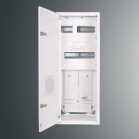 Rozdzielnica n/t licznikowa RZ 24NN T3F + 23S 737x288x220; pełne drzwi; IP30; RAL 9003 | RZ 24NN T3F + 23S Kubiak