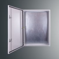 Obudowa n/t z płytą montaż PSH 806030 IP65 INOX 800x600x300; IK10; RAL7035,zamek herm.-D5 | PSH 806030 IP65 INOX Kubiak