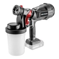 Pistolet natryskowy HVLP Energy+ 18V, Li-Ion, bez akumulatora | 58GE103 GRAPHITE
