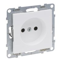 Gniazdo 2P 16 A 250 V zaciski śrubowe, biały, Suno | 721133 Legrand