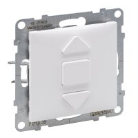 Łącznik rolet 6 AX 250 V 3 pozycyjny: góra, dół, biały, Suno | 721139 Legrand