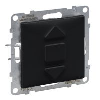 Łącznik rolet 6 AX 250 V 3 pozycyjny: góra, dół, czarny, Suno | 721439 Legrand
