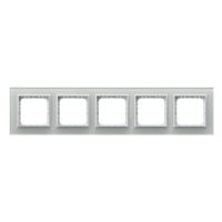 Ramka pięciokrotna R-5RGC/31/00 BIAŁE SZKŁO SONATA | R-5RGC/31/00 Ospel