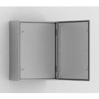 Obudowa metalowa n/t 600x600x210 IP66 z otworowaniem drzwi pojed. RAL7035(usa) MAS04KU1BAA003A | MAS04KU1BAA003A Hoffman (Eldon)