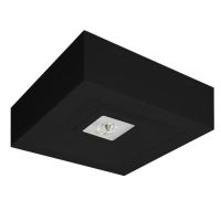 Oprawa LOVATO N LED IP41 1W (opt. Otwarta) 3h jednozadaniowa AT czarna | LVNO/1W/B/3/SE/AT/BL Awex