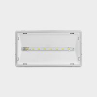 Oprawa EXIT S LED IP65 3W 1h dwuzadaniowa AT biała | ETS/3W/B/1/SA/AT/WH Awex