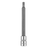 Końcówka sześciokątna H4 na nasadce 1/4", długa, 87mm | 10-329 NEO TOOLS