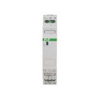 Przekaźnik elektromagnetyczny PK-1P 230 V, styk 1 x NO 16 A, Inrush 120A/20ms | PK-1Z-LED-230V F&F