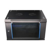 Szafa RACK 19" 6U 600X450 wisząca czarna EXTRALINK | EX.7225 Batna