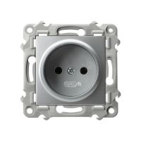 Gniazdo pojedyncze srebro SZAFIR | GP-1Z/m/18 Ospel