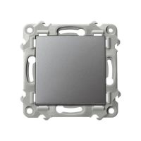 Łącznik zwierny szary mat SZAFIR | ŁP-21Z/m/70 Ospel