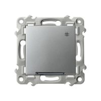 Łącznik krzyżowy z podświetleniem srebro SZAFIR | ŁP-4ZS/m/18 Ospel