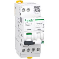 Detektor iskrzenia Acti9 Active iCV40N-VigiARC-B16-30-SI-1N, B16, 30 mA, typ SI z MCB, RCCB i komuni | A9TDEC616 Schneider Electric