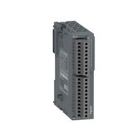 Moduł wejść/wyjść dyskretnych, Modicon TM3, 16 wejść/wyjść (8 wejść cyfrowych, 8 wyjść cyfrowych, śr | TM3RDM16R Schneider Electric