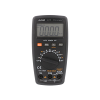 Multimetr cyfrowy LCD 3,75 cyfry (3999) 3x/s True RMS | AX-105 Transfer Multisort Elektronik