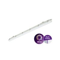 Oprawa hermetyczna LED WT065C LED41_68S/840 reg. strumień 4100lm/6800lm 4000K PSU IP65 IK08 L1200 TW | 911401815485 Philips