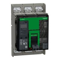 Wyłącznik, ComPacT NS1600N, 50kA przy 415VAC, 3P, stacjonarny, sterowanie ręczne, MicroLogic 2.0E, 1 | C160N32EFM Schneider Electric