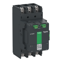 Stycznik mocy, TeSys Giga, 3 biegunowy (3NO), AC-3 <lt/>=440V 500A, wersja rozszerzona, 24…48V szero | LC1G500BEEA Schneider Electric