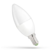 Lampa LED 4W 330lm WW 3000K E14 230V świeczka ciepła biała | WOJ+14531 Wojnarowscy