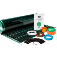 Zestaw folii grzewczej HD-G 80 W/m2, szer. 100 cm - BEZ TERMOSTATU - konektor BX - 12m2 | Z/GRN80/BT/BX/12 Heat Decor
