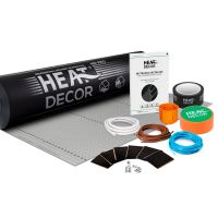 Zestaw folii grzewczej HD-PRO 80 W/m2, szer. 100 cm - BEZ TERMOSTATU - konektor typ BX - 4m2 | Z/PRO80/BT/BX/4 Heat Decor