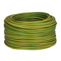 Przewód instalacyjny podwójnie izolowany żółto-zielony – linka LgY 1,5mm2 - ROLKA 100 mb | HD-P.1,5.ZZ.ROL Heat Decor