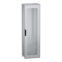 Obudowa modułowa stojąca, PanelSeT SFN, stal dekarbonizowana drzwi transparentne 2000x600x400mm IP55 | NSYSFN20640T Schneider Electric