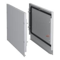Panele boczne, PanelSeT SFN, do przedziału szynowego, D600mm, RAL7035, 2 sztuki | NSYSPBCN36 Schneider Electric