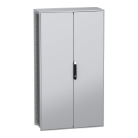 Obudowa modułowa stojąca, PanelSeT SFN, stal dekarbonizowana, płyta montażowa, 1800x1000x400mm,IP55 | NSYSFN1810402DP Schneider Electric