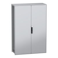 Obudowa modułowa stojąca, PanelSeT SFN, stal dekarbonizowana, 1800x1200x500mm, drzwi podwójne, IP55 | NSYSFN1812502D Schneider Electric