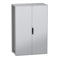 Obudowa modułowa stojąca, PanelSeT SFN, stal dekarbonizowana, 1800x1200x600mm, drzwi podwójne, IP55 | NSYSFN1812602D Schneider Electric