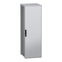 Obudowa modułowa stojąca, PanelSeT SFN, stal dekarbonizowana, płyta montażowa, 1800x600x600mm, IP55 | NSYSFN18660P Schneider Electric