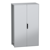 Obudowa modułowa stojąca, PanelSeT SFN, stal dekarbonizowana, 2000x1200x600mm, drzwi podwójne, IP55 | NSYSFN2012602D Schneider Electric