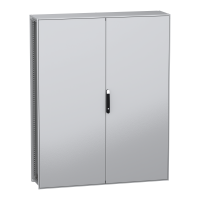 Obudowa modułowa stojąca, PanelSeT SFN, stal dekarbonizowana, 2000x1600x400mm, drzwi podwójne, IP55 | NSYSFN2016402D Schneider Electric