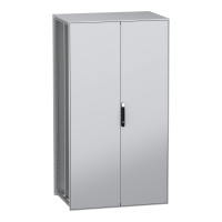 Obudowa modułowa stojąca, PanelSeT SFN, stal dekarbonizowana, płyta montażowa, 2200x1200x800mm, IP55 | NSYSFN2212802DP Schneider Electric
