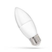 Lampa LED 8W 750lm CW 6000K E27 230V świeczka matowa zimna biała Spectrum | WOJ+14224_8W Wojnarowscy