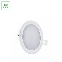 Oprawa downlight LED ALGINE 2w1 n/t p/t 6W 550lm NW 4000K IP20 okrągła (ramka n/t w kpl.) | SLI037027NW_PW Wojnarowscy